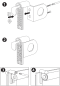 Preview: ps FASTFIX-Klemmträger UNIVERSAL (2 Stück) für Rollos, Kassettenrollos, und Jalousien – Montage ohne Bohren direkt auf dem Fensterflügel (z)