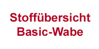 Stoffübersicht Plissee Basic Wabe
